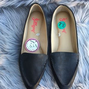 Jellypop Black Memory Foam Flats NWT
